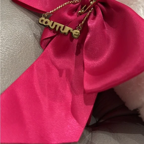 Juicy Couture Festive Pink and Gold Stocking - Picture 4 of 6